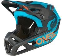 Oneal SL1 Strike Casco da discesa, nero/turchese, Taglia XL (61/62)