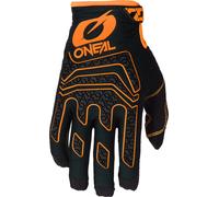 Oneal Sniper Elite Guanti Motocross, nero/arancione, Taglia M