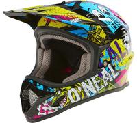 Oneal Sonus Riot Casco da discesa per bambini, colorato, Taglia Y/L (51/52)