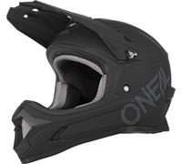 Oneal Sonus Solid Casco da discesa giovanile, nero, taglia M 48 49 50 per maschi