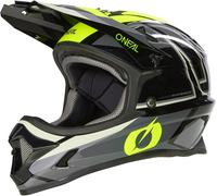 ONeal Sonus Split S23, casco da bici L male Nero/Grigio/Giallo Fluo