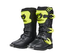 ONeal Rider S21, stivali bambini 32 EU male Nero/Giallo Fluo