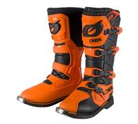 O'NEAL | Stivali Motocross | Enduro Moto | Comfort grazie al manicotto Air-Mesh, quattro fibbie, materiale sintetico di alta qualità | Stivali Rider Pro | Adulto | Arancione | Taglia 41