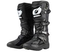 O'NEAL | Stivali Motocross | Moto | Protezione del piede e della zona cambio, protezione dal calore in microfibra, fodera perforata per una migliore ventilazione | RMX | Adulto | Nero | Taglia 46