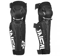 Oneal Trail FR Carbon Look Protettori per ginocchiere, nero-bianco, taglia XS per maschi