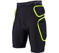 ONeal Trail, pantaloni protettivi corti S male Nero/Giallo Fluo