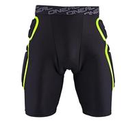 Oneal Trail Protector Shorts, nero-giallo, taglia XL per maschi