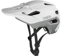 O neal trailfinder evo solid casco bianco grigio