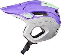 ONeal Trapper Evo Topo, casco da bici L/XL male Lilla/Verde/Grigio