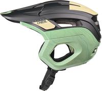ONeal Trapper Evo Topo, casco da bici S/M male Nero/Beige/Verde