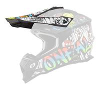 ONeal 2SRS Rancid, picco male Opaco Nero/Bianco/Rosso/Blu