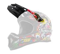 O'NEAL | Visiera di Ricambio Casco Mountain Bike | Bambini | Motocross MX Enduro | Visiera di Ricambio per Casco SONUS Solid Youth | Visiera SONUS Youth Helmet Crank | Multi | One Size
