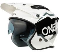 Oneal Volt Corp Casco da trial, bianco/nero, Taglia 2XL