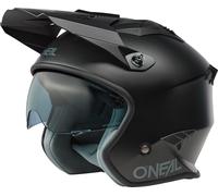 ONeal Volt Solid S25, casco aperto XL male Nero Opaco