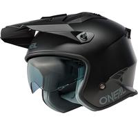 ONeal Volt Solid S25, casco aperto XL male Nero Opaco