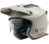 ONeal Volt Solid S25, casco aperto XXL male Grigio Opaco