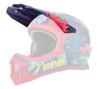O'NEAL | Visiera di Ricambio Casco Mountainbike | Bambini | Motocross MX Enduro | Visiera di Ricambio per Casco SONUS Rex Youth | Visiera SONUS Youth Helmet Rex | Multi | One Size