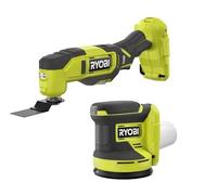 ONEAND 18V Cordless 2-Tool Combo KIT con Multi-Tool e 5 pollici Strumenti di Levigatrice orbitale Casuale