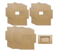 ONEBO 40 Pezzi Busta per cartolina,Biglietto Di Auguri Cartolina Buste,Buste di carta kraft,per opere d'arte, conservazione di cartoline, cartoline d'epoca, fotografie