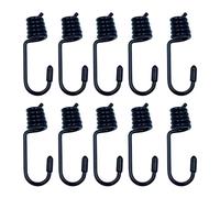 ONEBO Ganci a Spirale,Gancio Per Corde Elastiche,Ganci per corda elastica a spirale,per Tende, Teloni, Manifesti, Nette (60 * 22mm)