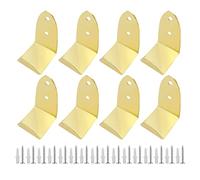 ONEBO Ganci per Specchio a Muro-8 Pezzi U Ganci per Piastrelle,Gancio Espositore per Piastrelle,per la Cucina Domestica Bagno(con 16 Viti + 16 Viti a espansione)