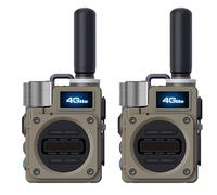 Onecandforal Walkie Talkies， RapidRadios Unlimited,Portable PoC Two Way Radio,Long Distance for Family, Logistics, Company 2pcs with sim Card (2pcs)