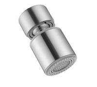 ONECE Aeratore Spazzolata M22 per Rubinetto, Girevole a 360°, Soffione Doccia per Mmiscelatore con 2 Modalità, Aeratori Esteso con Filtro Antispruzzo per Rubinetti da Cucina