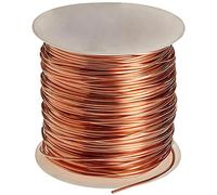 ONECHANCE Filo di Rame Nudo Purezza ≥99,9% Filo Metallico Resistente all'Appannamento, Adatto per Fili, Cavi, Spazzole o Creazione di Gioielli Weight 500g Size 23 GA/0.6mm