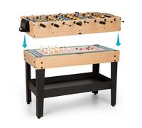 OneConcept Game-Star Tavolo da Gioco con 37 giochi Multigame Vano Portaoggetti MDF