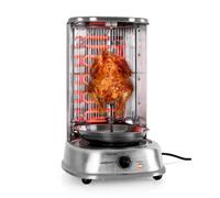 OneConcept Kebab Master 7kg 2000W Macchina per Kebab Argento
