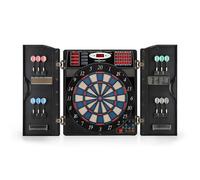 OneConcept Masterdarter Bersaglio Freccette Tiro a Segno Sofftip Color Legno