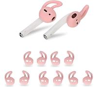 OneCut, 5 paia di gommini auricolari in silicone per Apple AirPod/EarPods, cover morbide in silicone antiscivolo sportivi, anti goccia, auricolari in gel, accessori protettivi