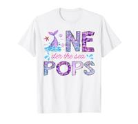 Oneder Under The Sea Pops - Sirena per Il Primo Compleanno Maglietta
