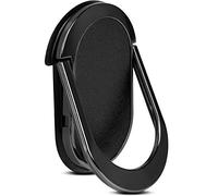 ONEFLOW® - Anello per cellulare premium per tutti i modelli Oppo - Supporto per dita con magnete integrato - Supporto per cellulare, girevole a 360 gradi, nero