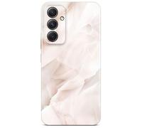 ONEFLOW Bliss - Cover per Samsung Galaxy A54 5G, effetto marmorizzato, con protezione per fotocamera, motivo marmorizzato, colore: Crema/Rosa