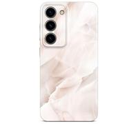 ONEFLOW Bliss - Cover per Samsung Galaxy S23, effetto marmorizzato, con protezione per fotocamera, motivo marmorizzato, colore: Crema/Rosa