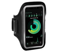 ONEFLOW Bracciale sportivo compatibile con Samsung Galaxy A15 (4G/5G), custodia per il fitness, per lo sport, per la corsa, per attività all'aperto, per il jogging, per smartphone, colore nero