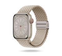 ONEFLOW Casual Loop compatibile con Apple Watch 1 (38mm) Cinturino intrecciato elastico, cinturino in tessuto in nylon per iWatch da donna e da uomo, cinturino sportivo con chiusura magnetica