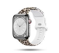 ONEFLOW Cinturino morbido compatibile con Apple Watch, cinturino sportivo per uomo e donna, cinturino di ricambio in morbido silicone, flessibile