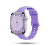ONEFLOW Cinturino Morbido e Sottile Compatibile con Apple Watch, Cinturino Sportivo per Jogging, Cinturino Sportivo per Donna, Cinturino iWatch in Silicone Morbido, Cinturino di Ricambio Sottile in