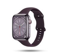 ONEFLOW Cinturino Morbido e Sottile Compatibile con Apple Watch, Cinturino Sportivo per Jogging, Cinturino Sportivo per Donna, Cinturino iWatch in Silicone Morbido, Cinturino di Ricambio Sottile in