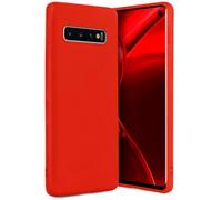 OneFlow Cover Flessibile SlimShield PRO Compatibile con Samsung Galaxy S10 | Silicone e TPU, Rosso