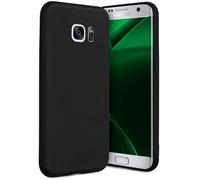 OneFlow Cover Flessibile SlimShield PRO Compatibile con Samsung Galaxy S7 Edge | Silicone e TPU, Nero