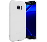 OneFlow Cover Flessibile SlimShield PRO Compatibile con Samsung Galaxy S7 | Silicone e TPU, Bianco