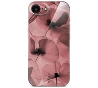 ONEFLOW Cover floreale per iPhone 16e, custodia in stile floreale, con motivo floreale, custodia protettiva per cellulare con protezione per la fotocamera, custodia rigida sottile con motivo floreale