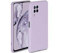 ONEFLOW Custodia morbida per Huawei P40 Lite, in silicone con protezione per fotocamera, in silicone con protezione per display, cover posteriore protettiva, custodia morbida per cellulare, lilla