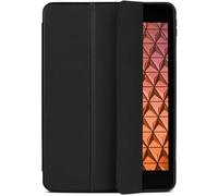 ONEFLOW Custodia per iPad mini 2/3/4/5 (2014 - 2019) ultra sottile con supporto, cover con funzione auto sleep/wake, Flip Case con supporto magnetico, in pelle PU, nero