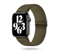 ONEFLOW Flex Loop - Cinturino elastico compatibile con Apple Watch, in tessuto, per iWatch da uomo e donna, sportivo, in nylon, di ricambio, flessibile