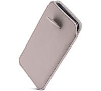 ONEFLOW Liberty - Custodia con linguetta per Samsung Galaxy A25 5G, colore: Grigio chiaro