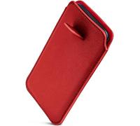 ONEFLOW Liberty - Custodia per iPhone 15 Pro, con linguetta di estrazione, colore: Rosso